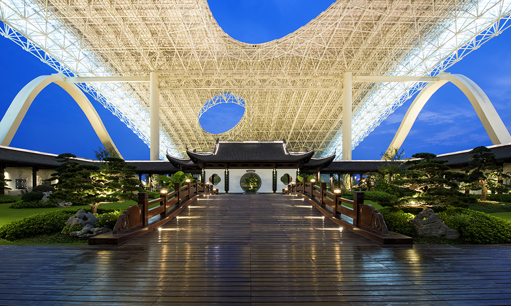 G20杭州国际博览中心空中花园项目