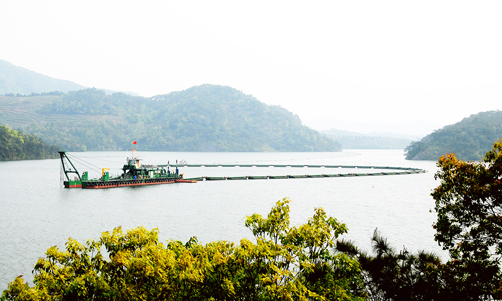 浙江温岭市湖漫水库底泥环保疏浚工程